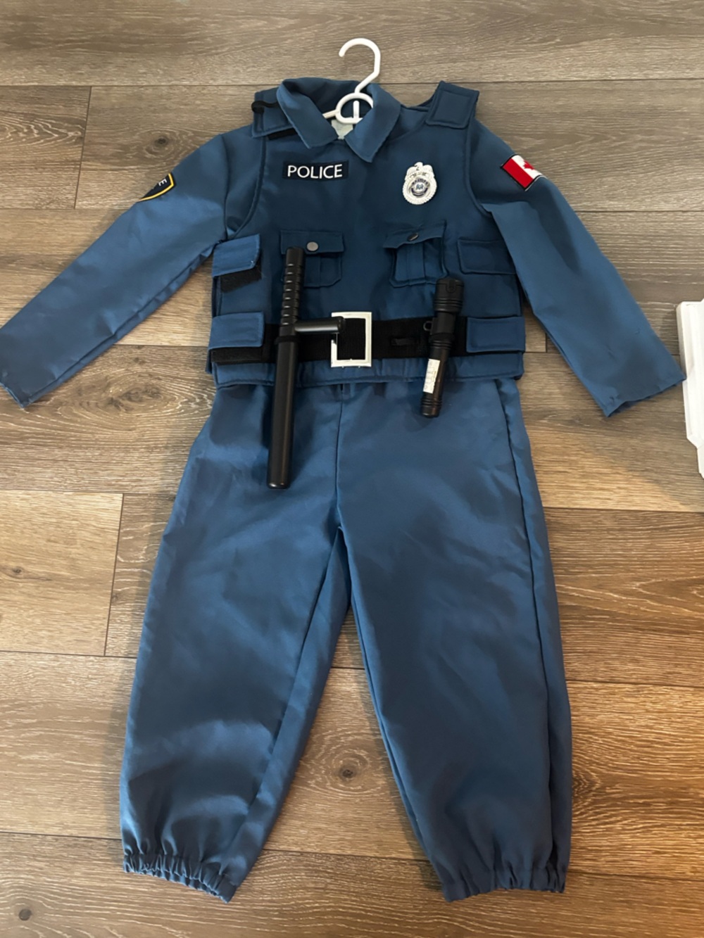 Kids Police Costume Pants - size 5-6
